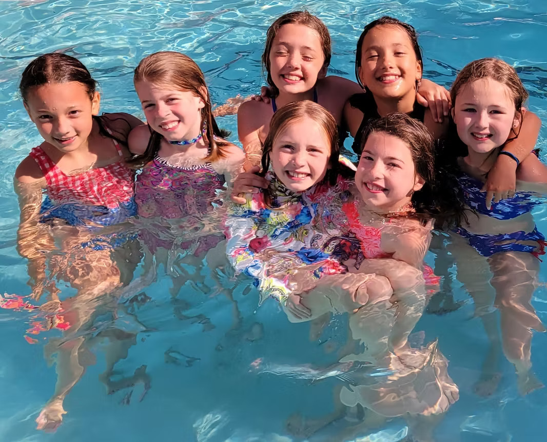 Summer at the pool